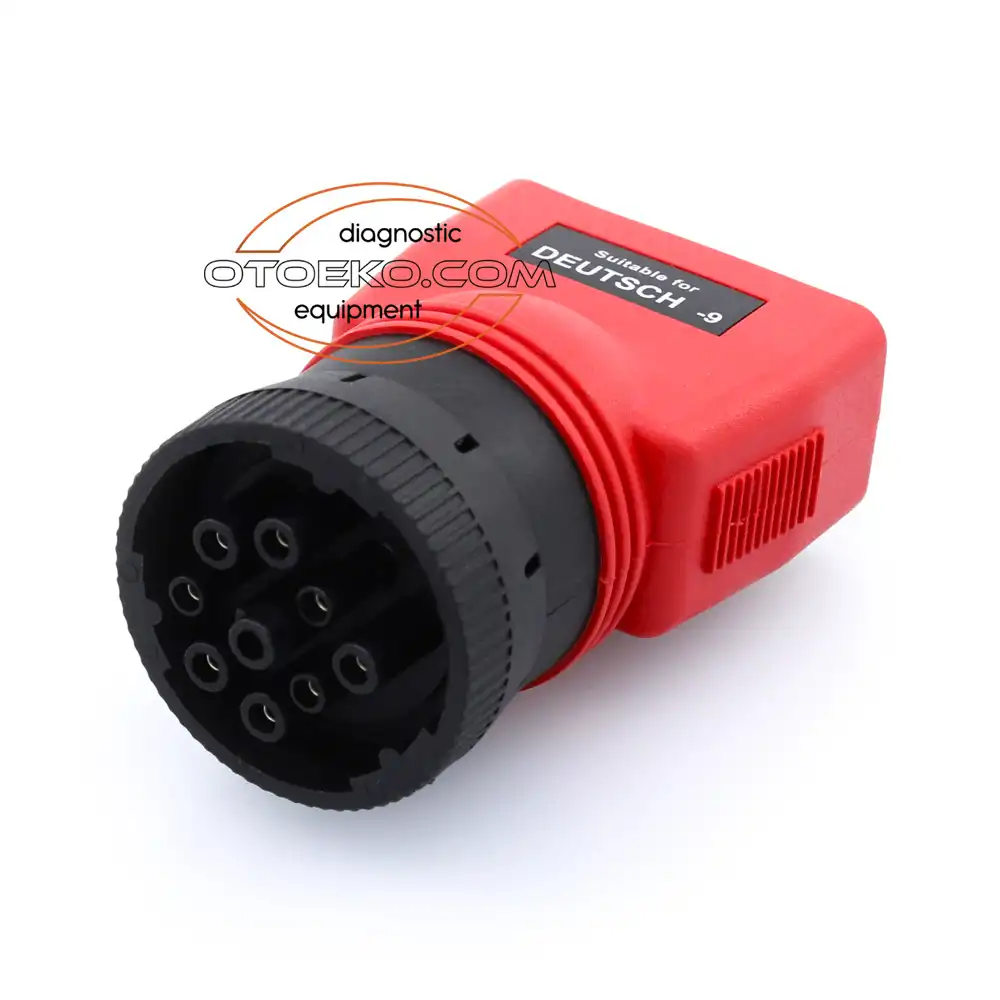كابل ووصلة الفحص والتشخيص الصناعية J1939 9 Pin Adapter (Autel) عالية الاعتمادية - 1